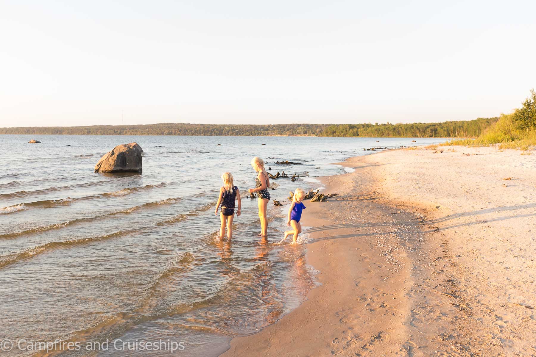 Grand Beach, Manitoba Campfires and Coastlines