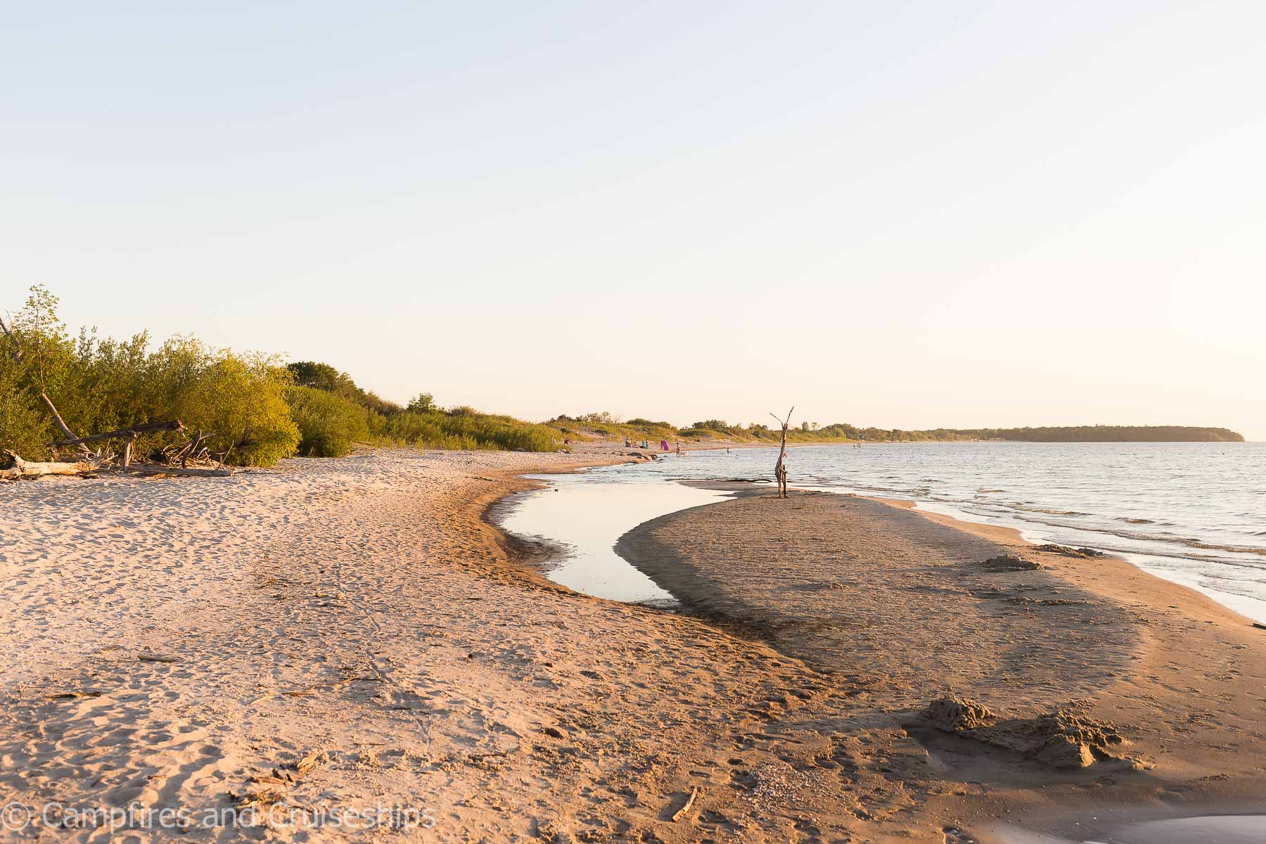 Grand Beach, Manitoba Campfires and Coastlines